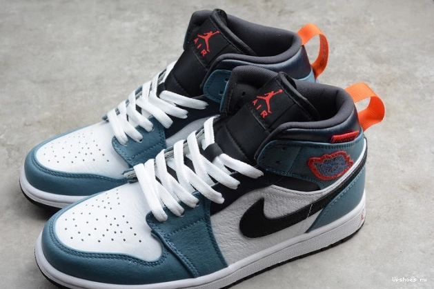 Fearless  White Mid CU2802-100 Facetasm 1 Jordan Blue x 0721
